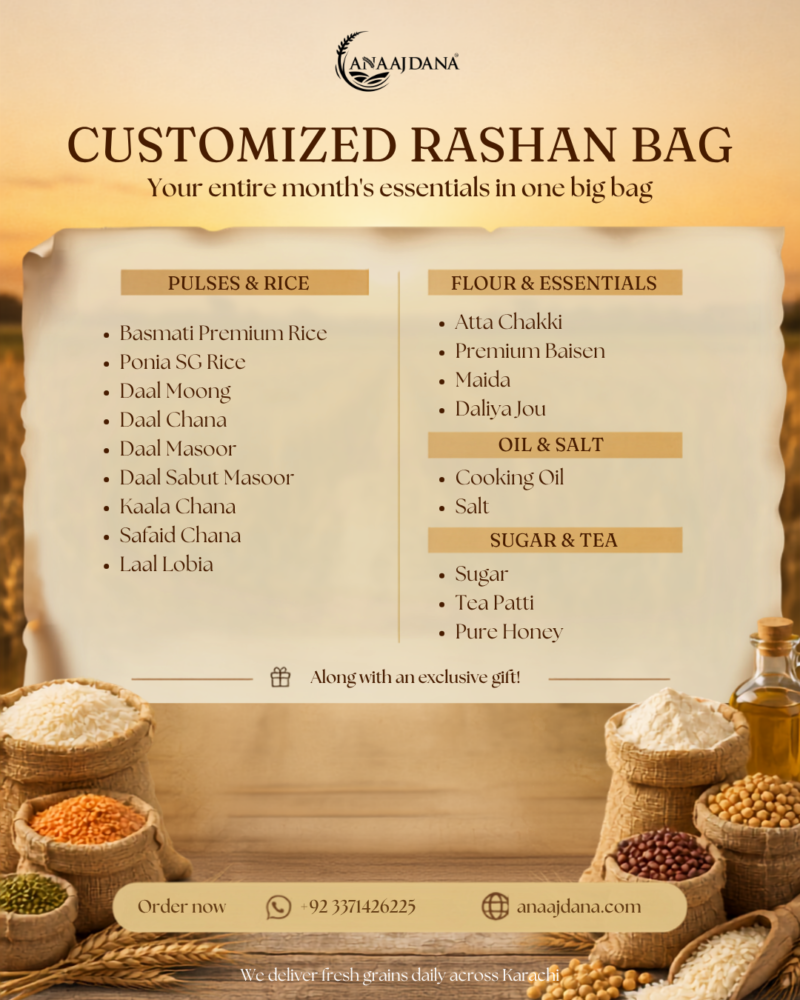 Customized Rashan Bag