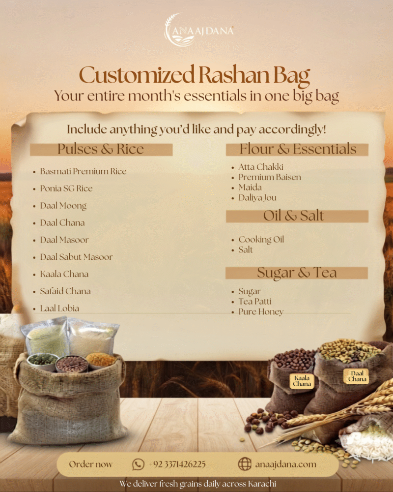 Customized Rashan Bag