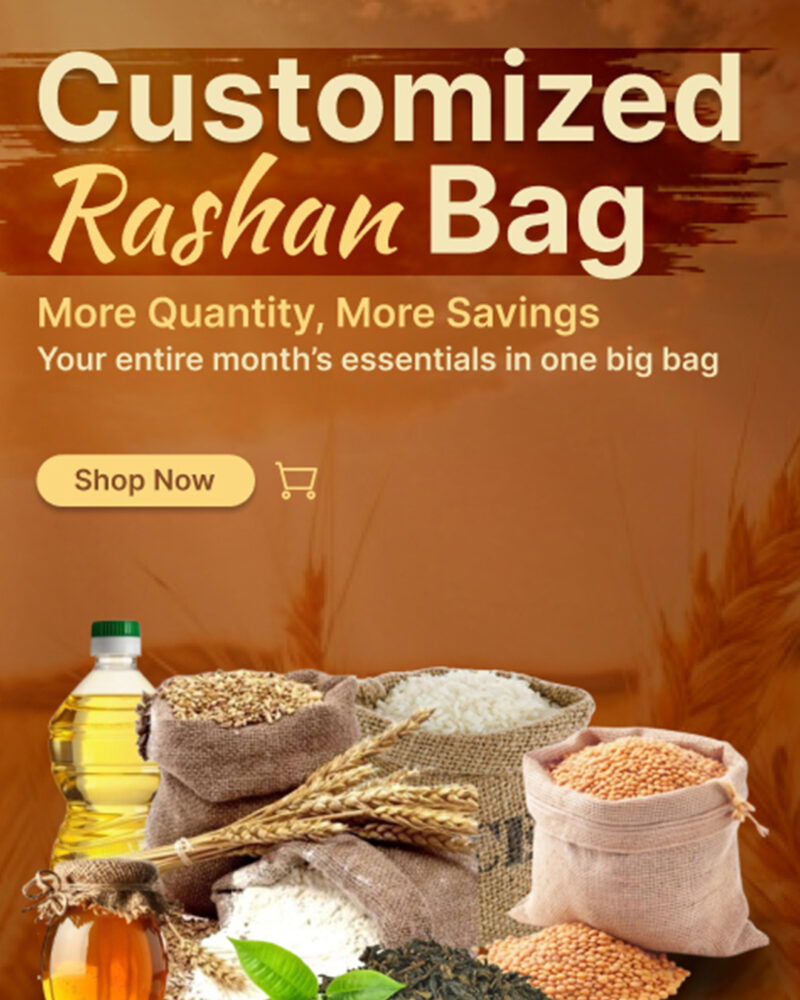 Regular Rashan Items Customized Rashan Bag – Anaajdana